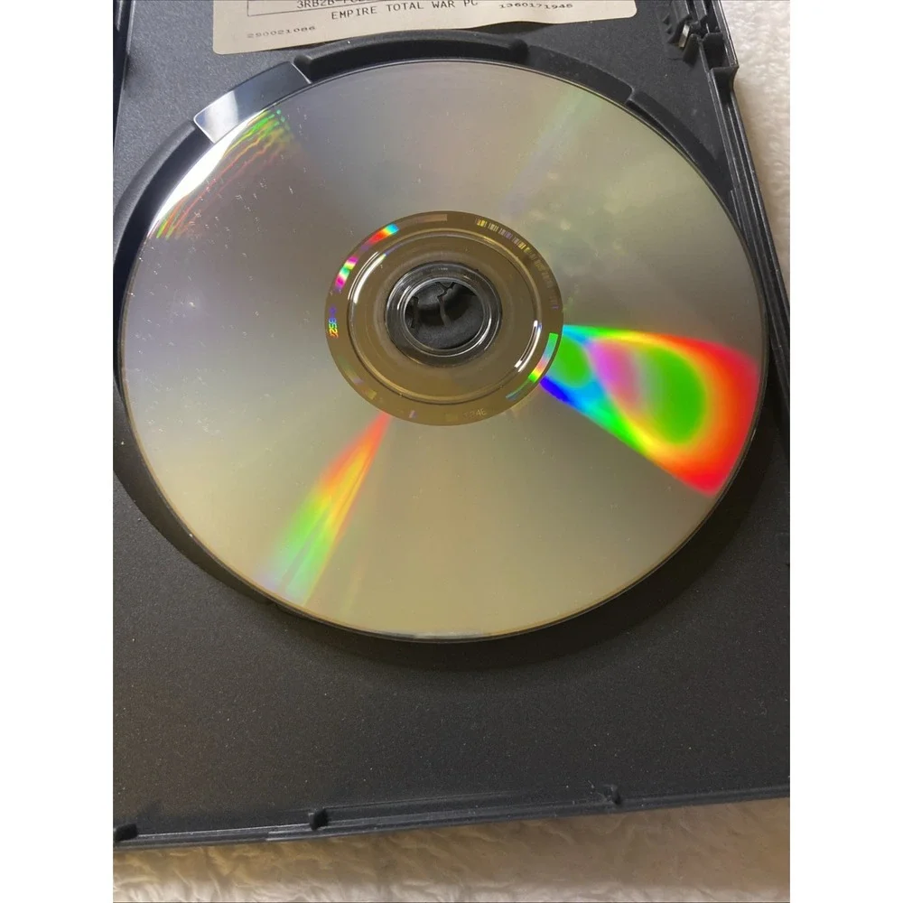 Empire Total War PC CD ROM DVD 2- Disc Set Complete CIB‎ Map Included